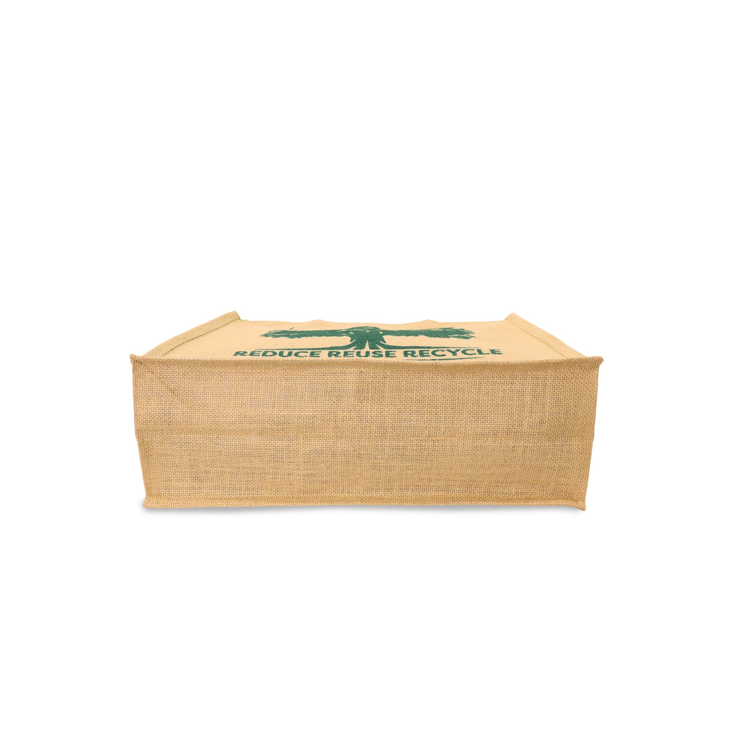 NATURE’S EMBRACE JUTE SHOPPER BAG WITH ZIPPER