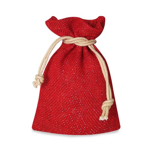 VIBRANT MULTICOLOR JUTE POTLI (Pack of 5)