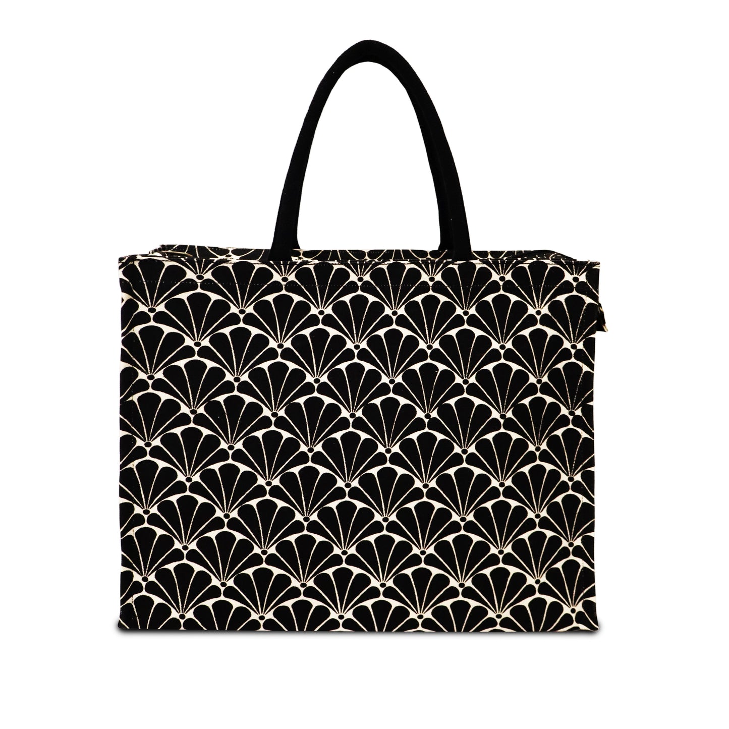 NOIR BLOOM TOTE: CLASSIC MEETS CONTEMPORARY