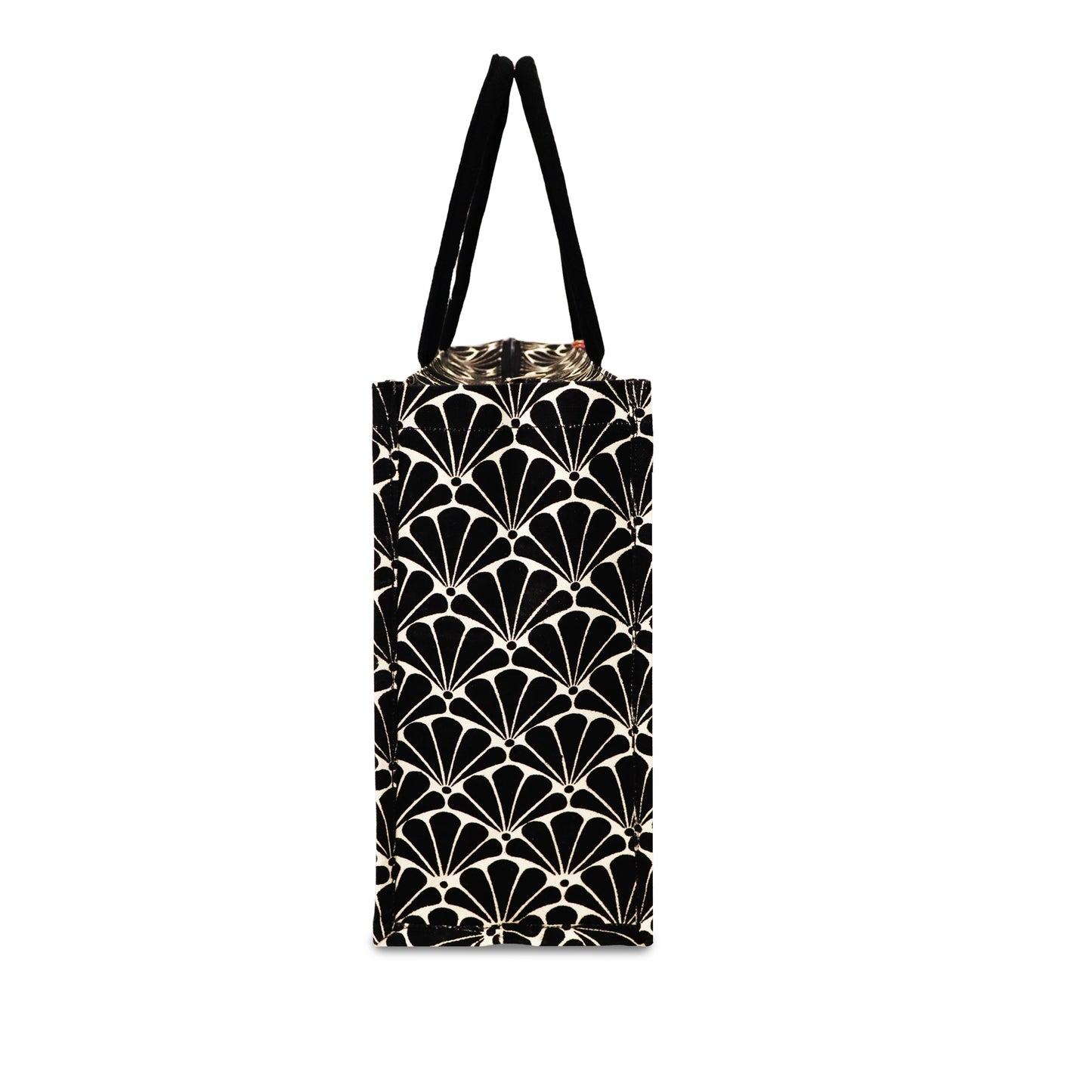 NOIR BLOOM TOTE: CLASSIC MEETS CONTEMPORARY