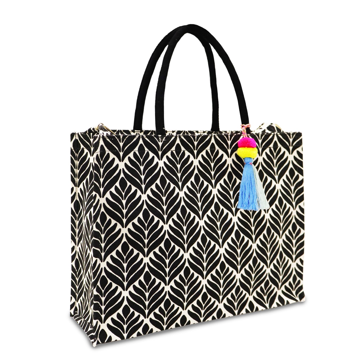 MONOCHROME MUSE TOTE: CHIC. SECURE. STATEMENT.