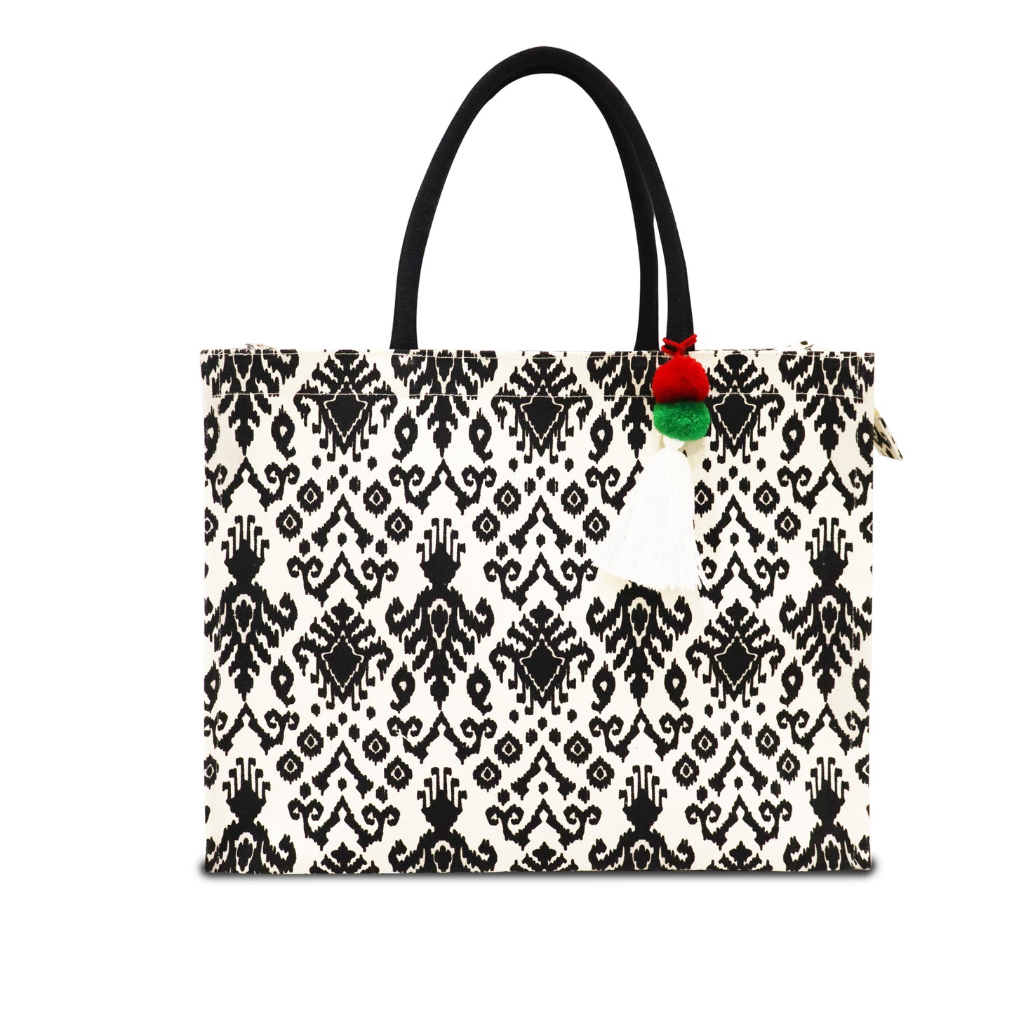 MAKE A STATEMENT WITH THE BOHO NOIR CARRYALL, WHERE BOHEMIAN CHARM MEETS MODERN FUNCTIONALITY