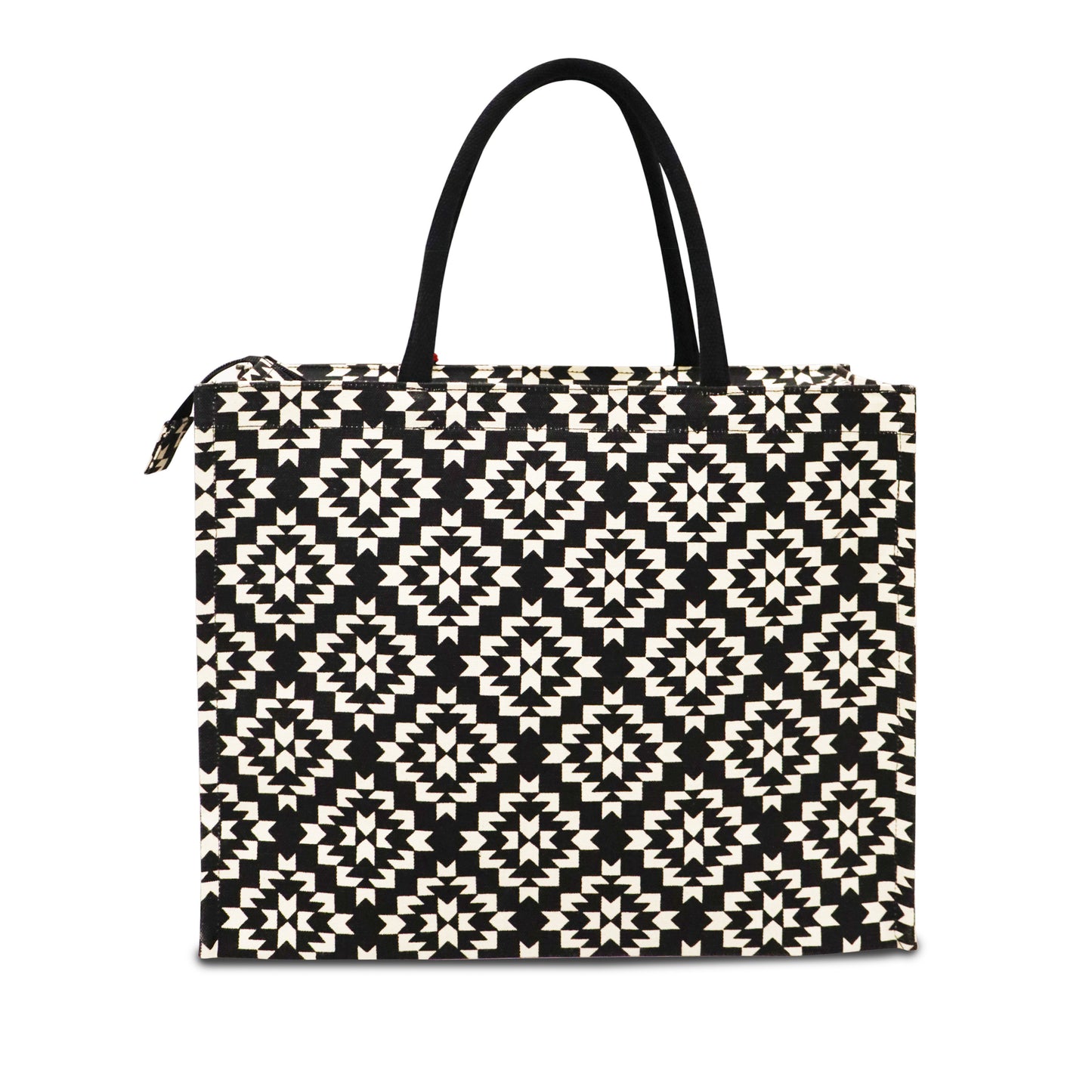 TIMELESS DIAMOND SHOPPING BAG CLASSIC PATTERN. CONTEMPORARY UTILITY