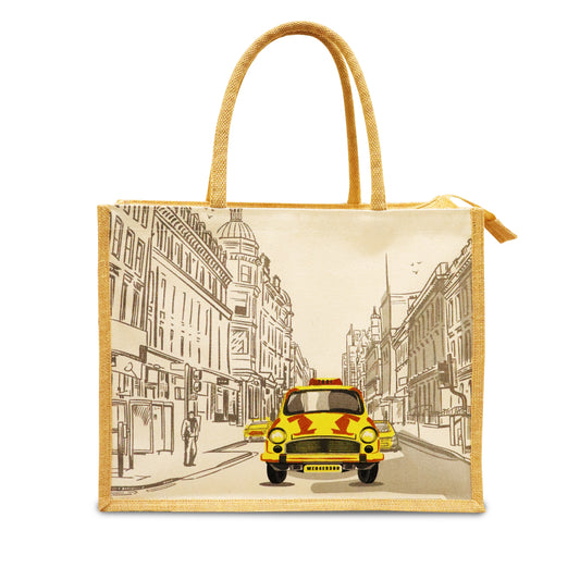 CITY OF JOY JUTE BAG: KOLKATA TAXI TALES