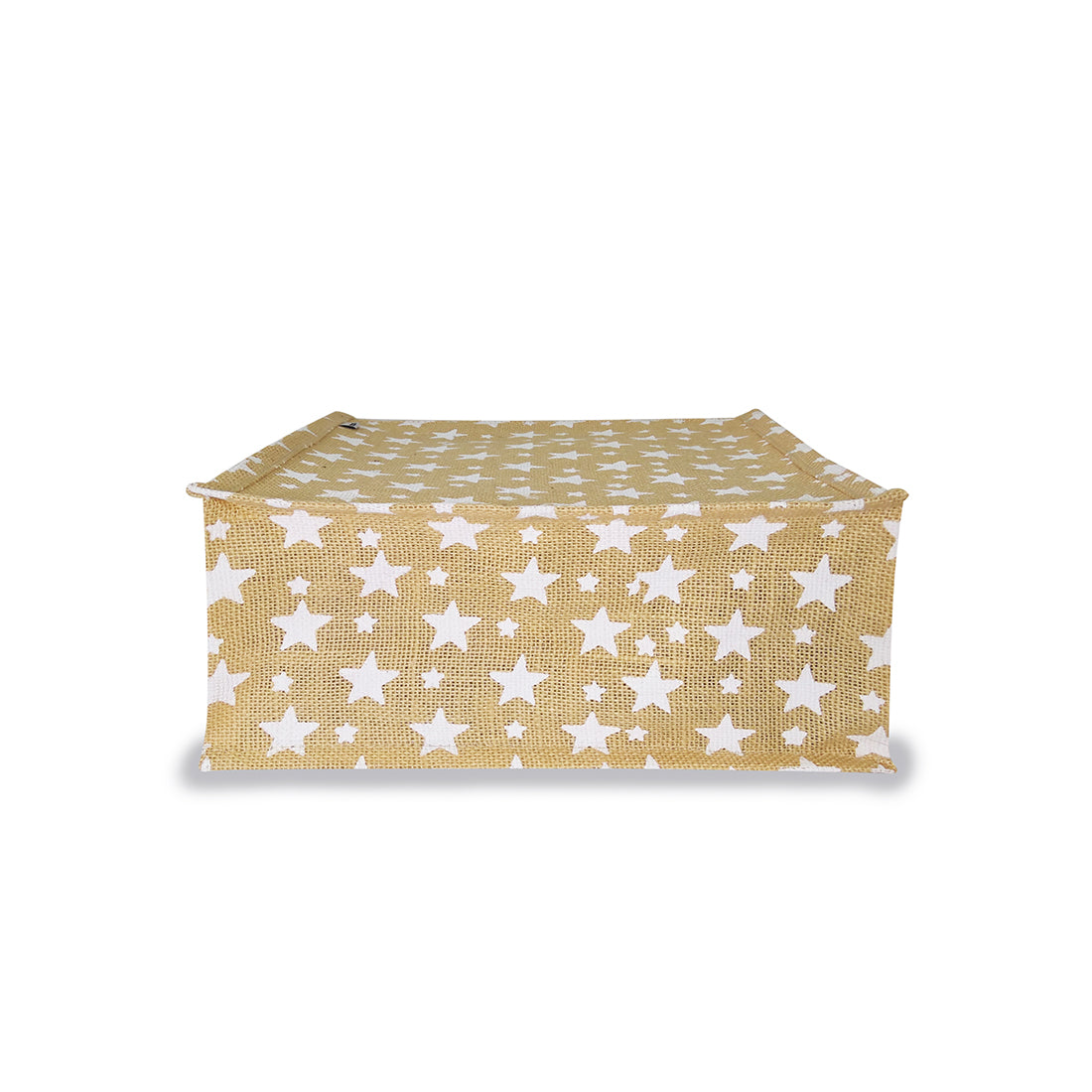 EARTHBAGS PRINTED JUTE LUNCH BAG WITH ZIPPER