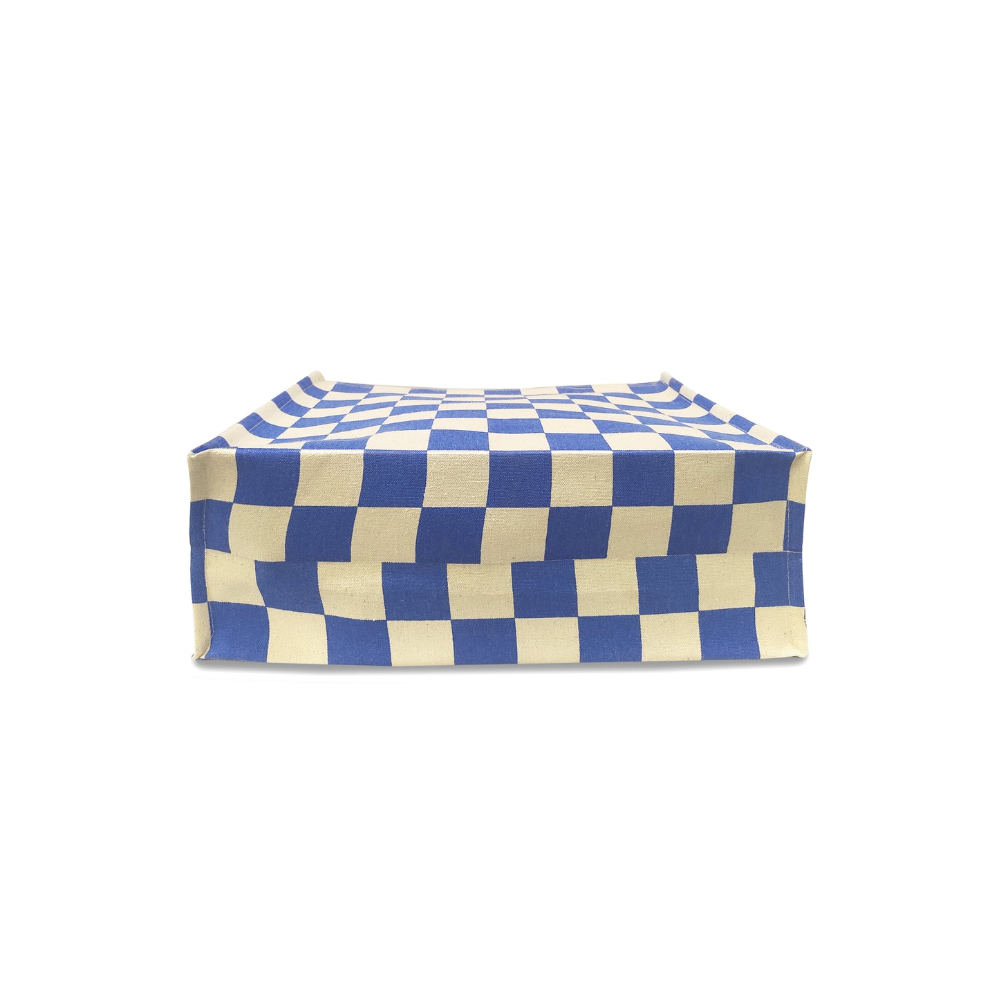 CLASSIC CHECKS CANVAS TOTE BAG