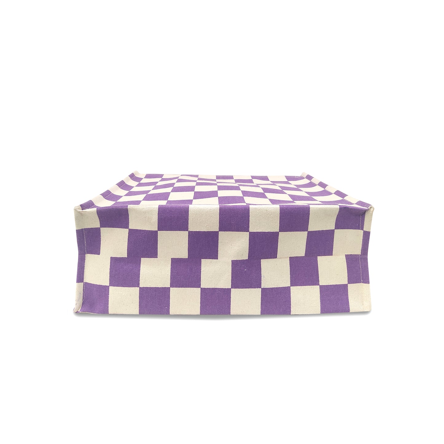 CLASSIC CHECKS CANVAS TOTE BAG