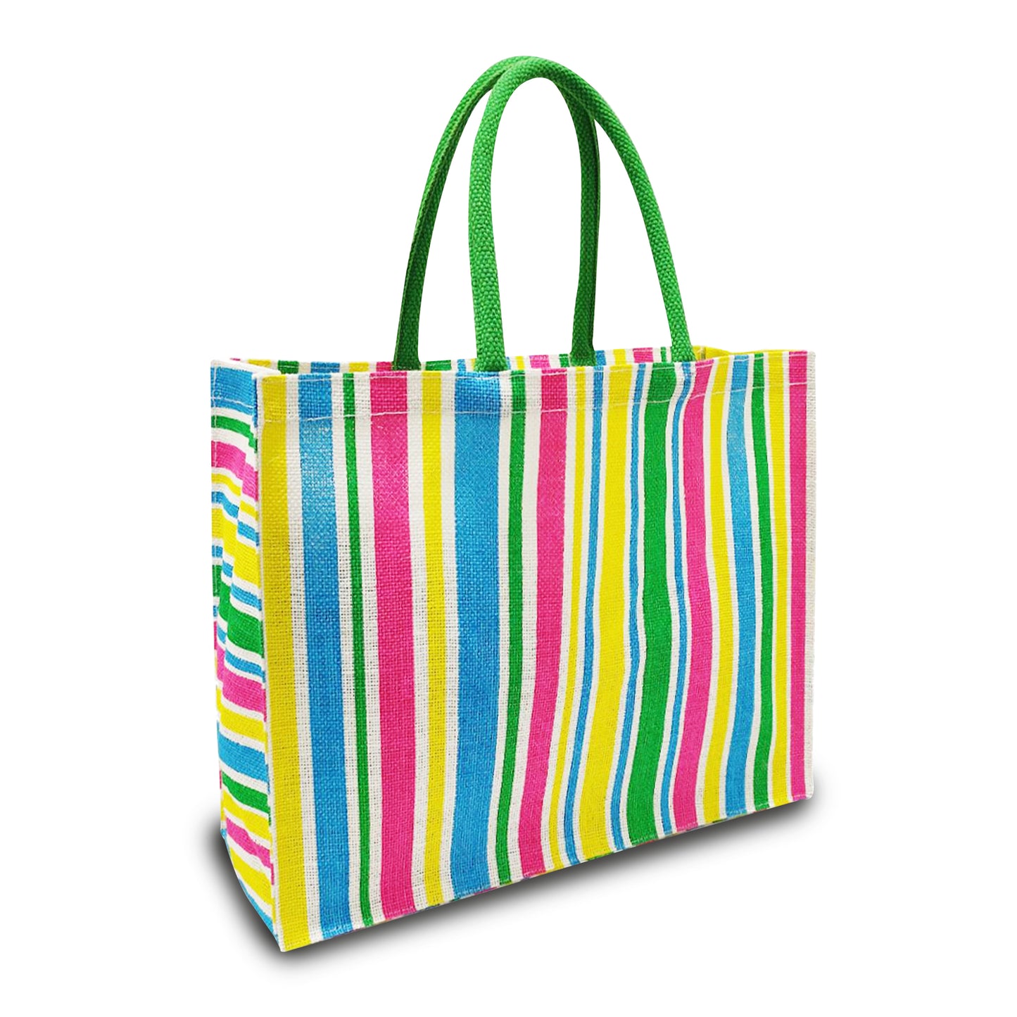 COLORFUL STRIPES MARKET BAG