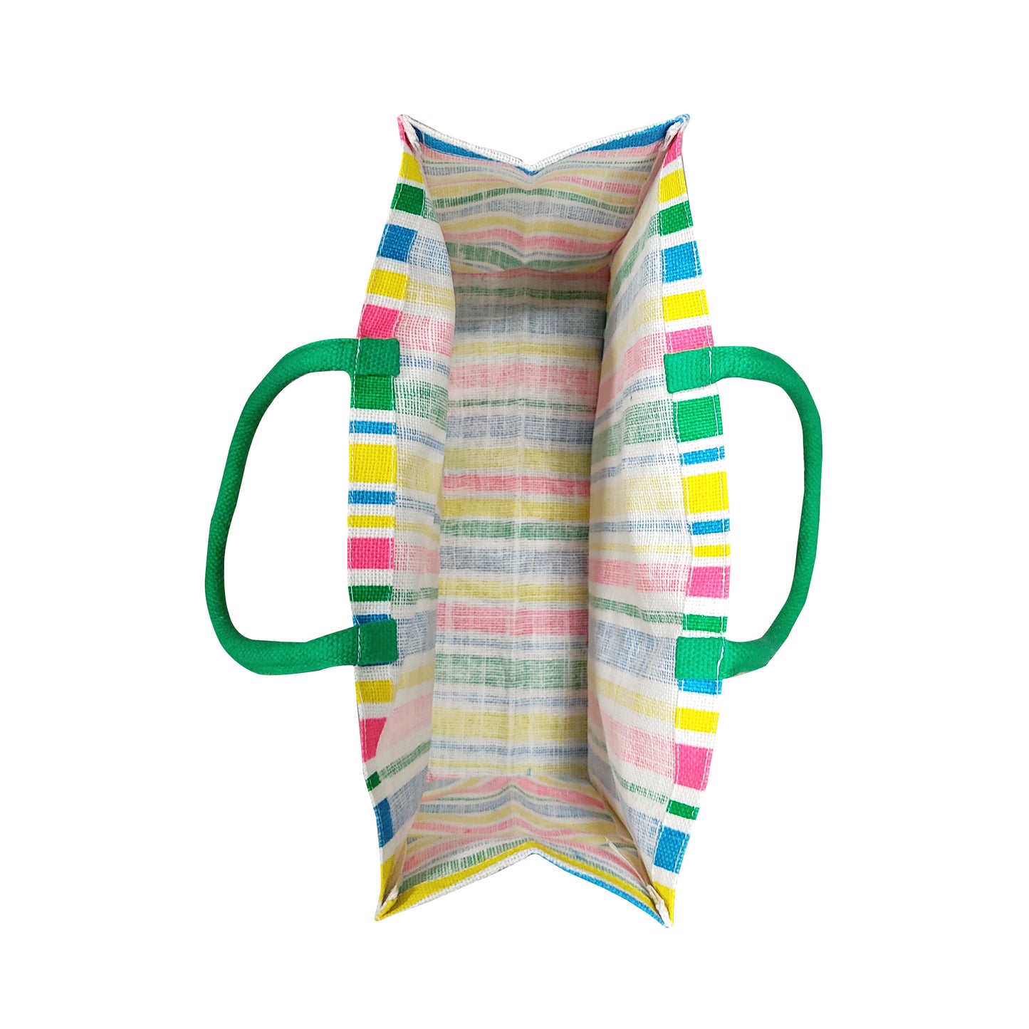 COLORFUL STRIPES MARKET BAG