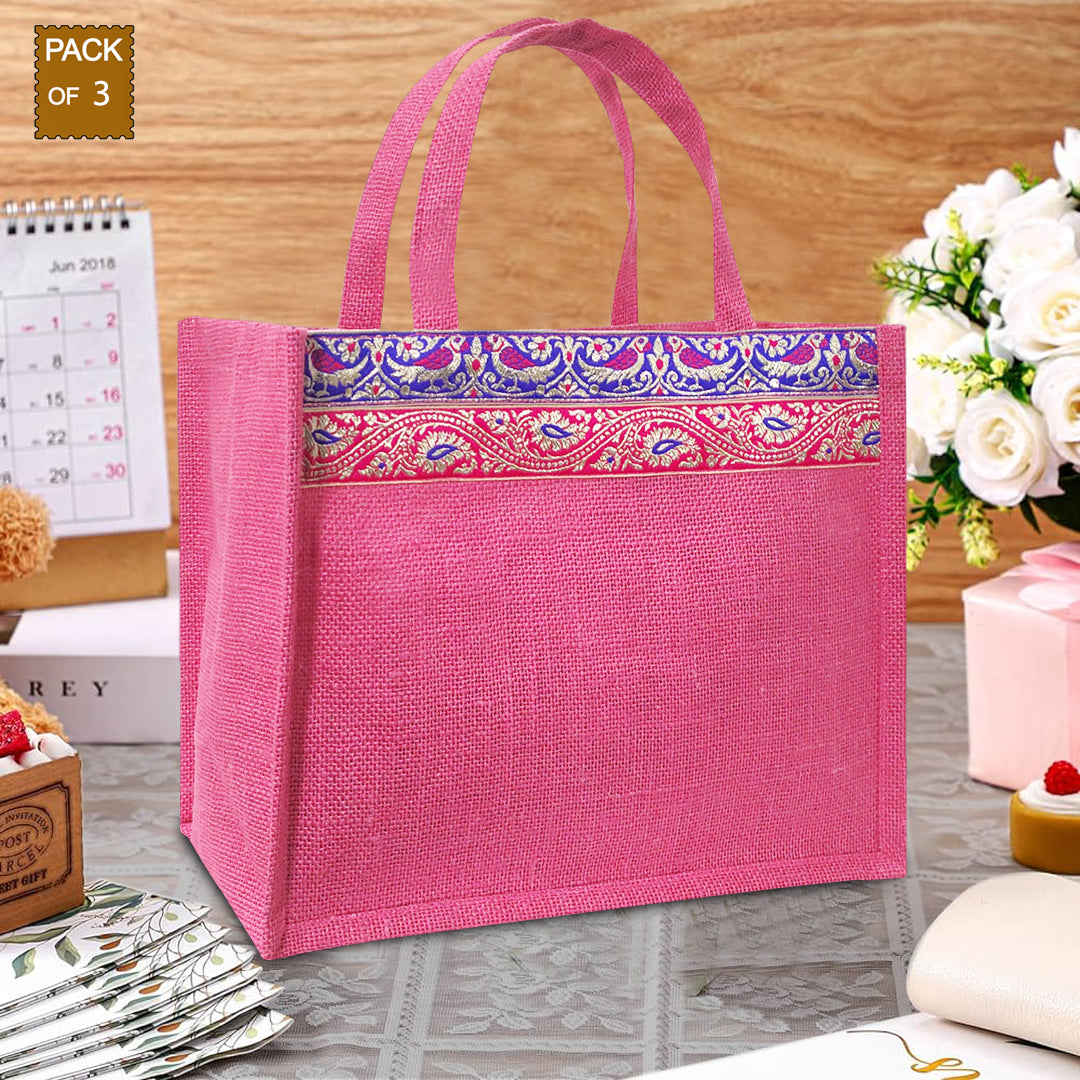 GRACEFUL LACE WEDDING BAG- Pack of 3