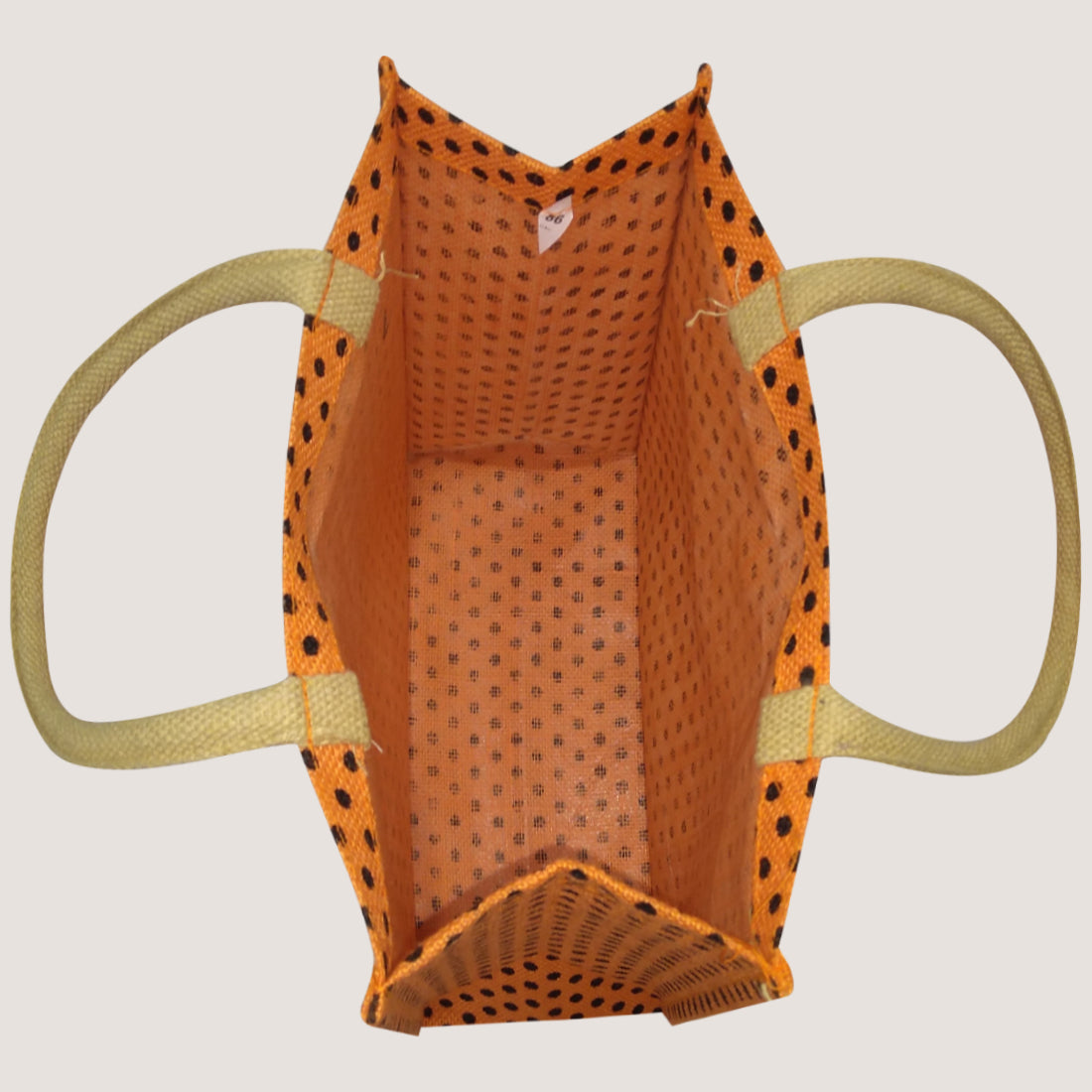 EARTHBAGS POLKA DOT LUNCH BAGS WITH PADDED HANDLES
