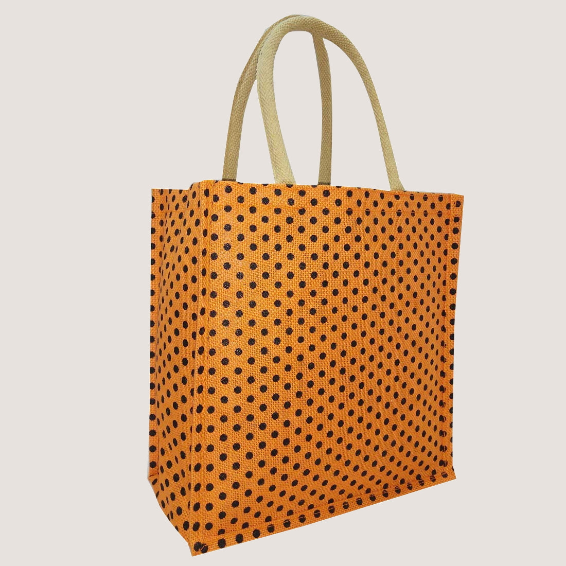 EARTHBAGS POLKA DOT LUNCH BAGS WITH PADDED HANDLES