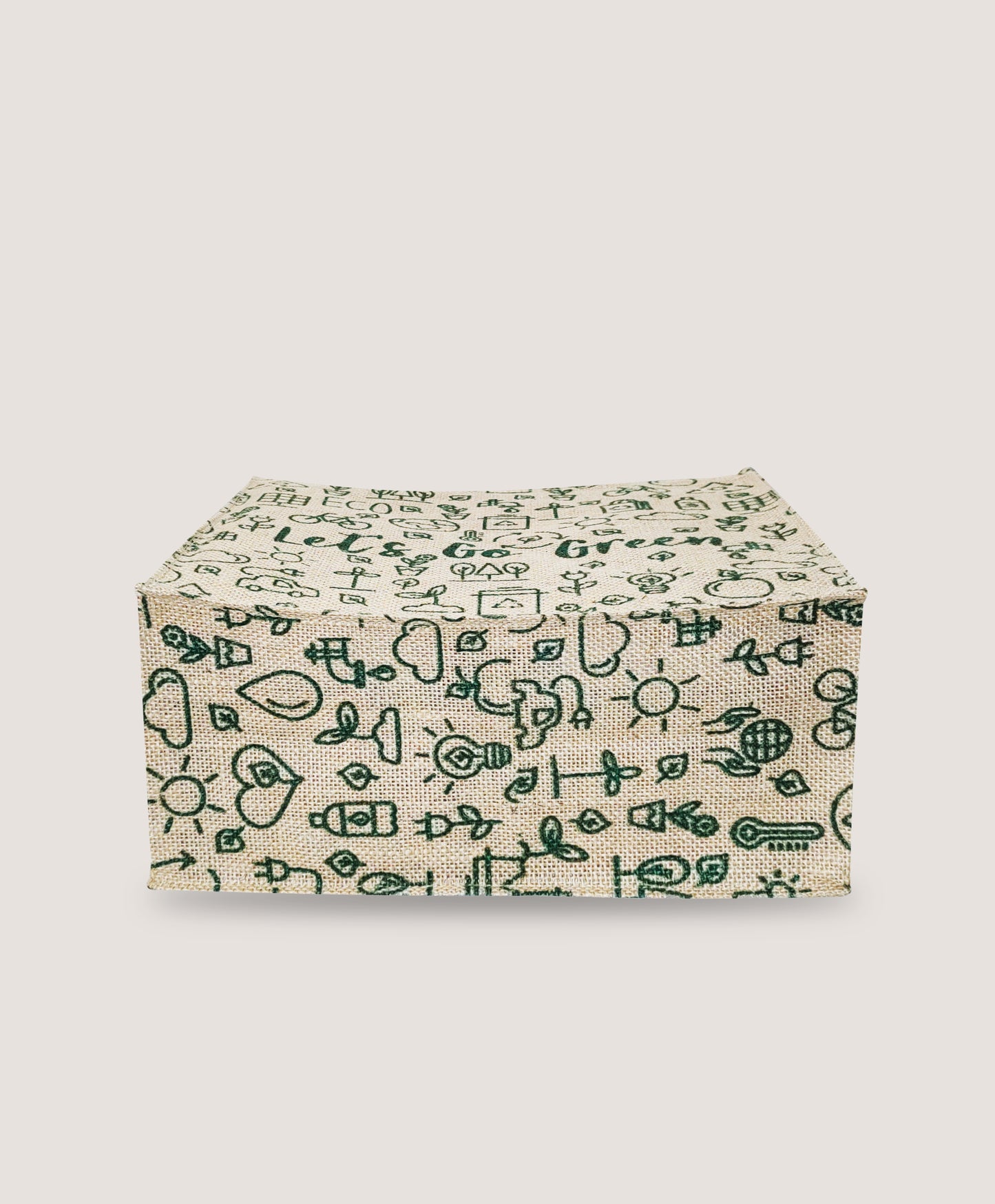 EARTHBAGS PRINTED LUNCH BAG WITH PADDED HANDLES