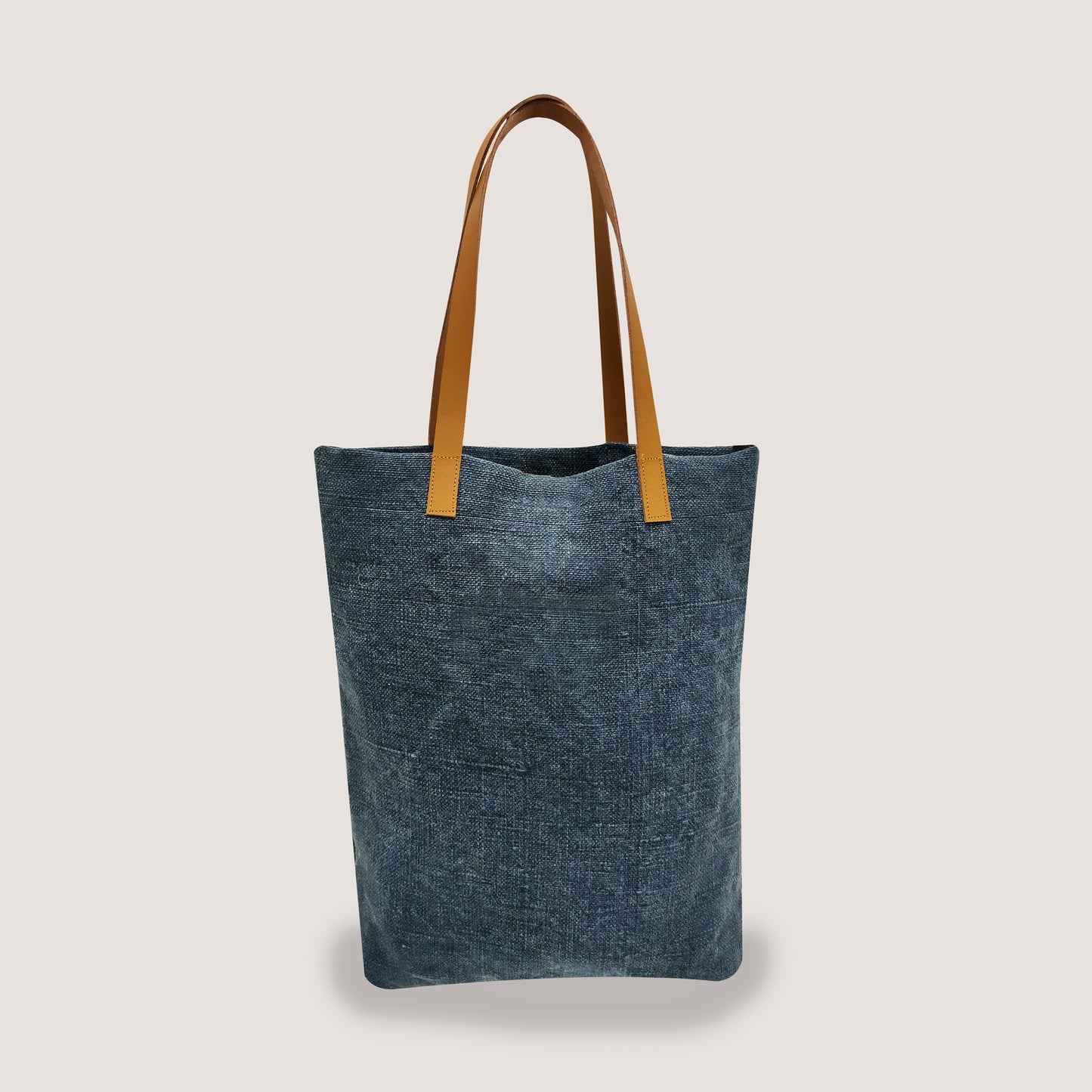 EARTHBAGS WASHED JUTE CANVAS TOTE BAG