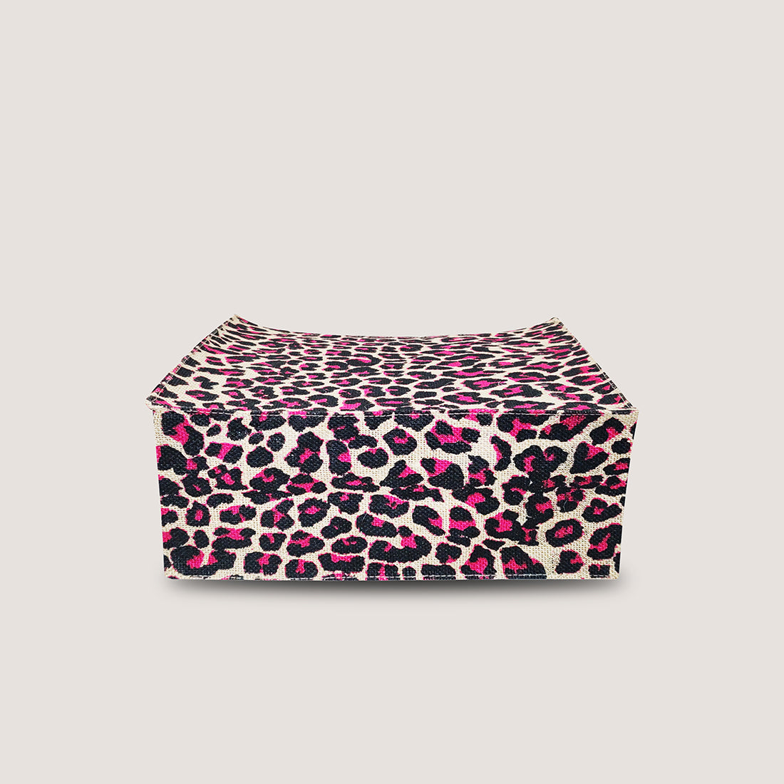 EARTHBAGS LEOPARD PRINTED LUNCH BAG WITH PADDED HANDLES