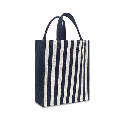 VIBRANT NEON STRIPE PRINT GIFT BAG (PACK OF 2)