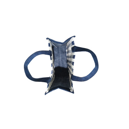 VIBRANT NEON STRIPE PRINT GIFT BAG (PACK OF 2)