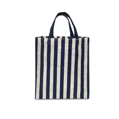 VIBRANT NEON STRIPE PRINT GIFT BAG (PACK OF 2)