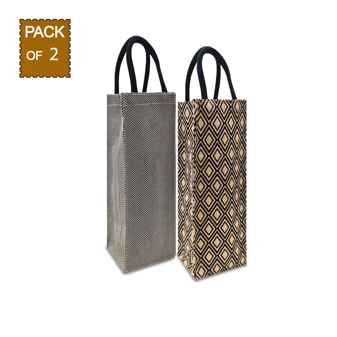 PATTERNPERFECT BOTTLE BAG - PACK OF 2