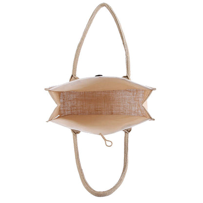 ECO-FRIENDLY BAG WITH LOOP CLOSURE- (Pack of 2)