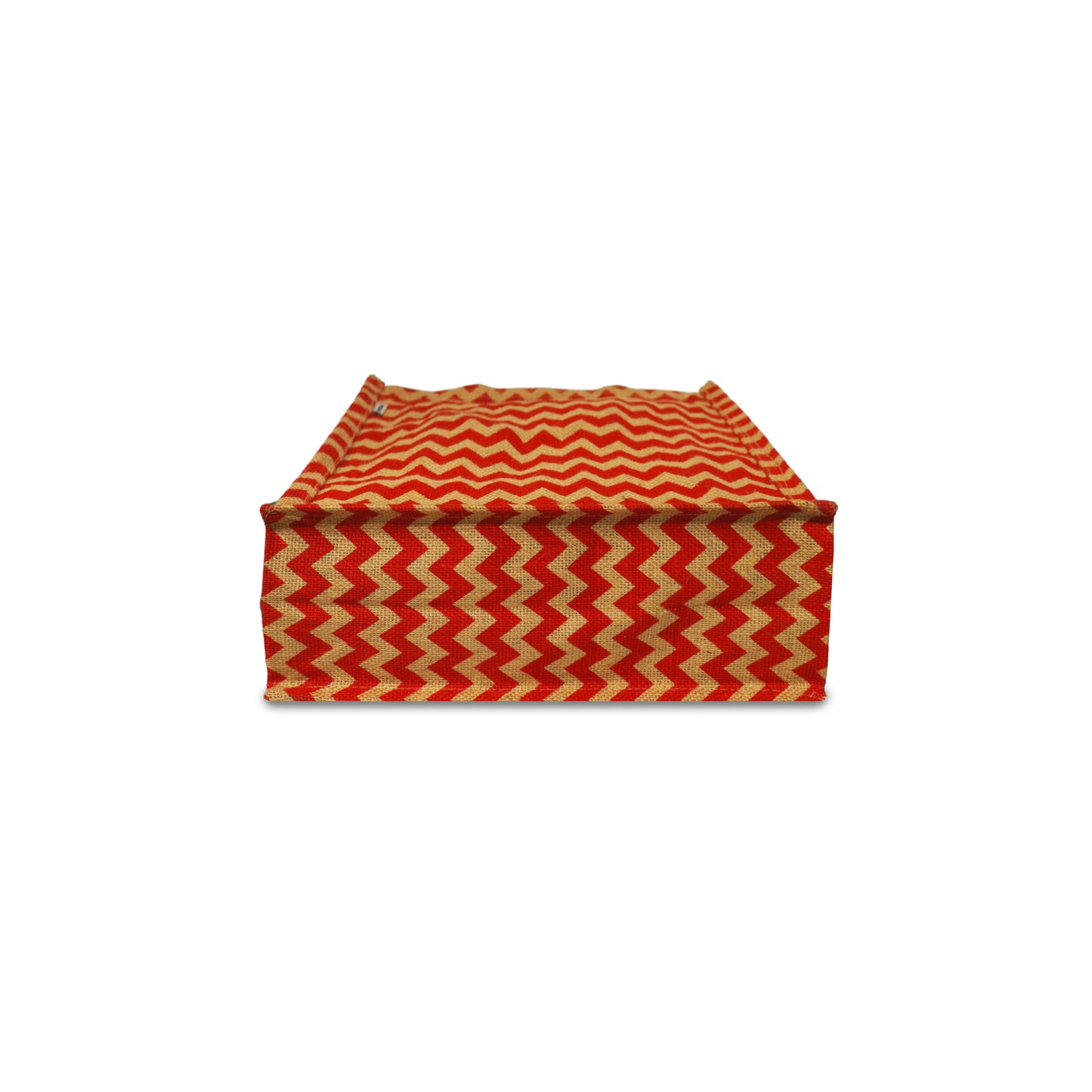 EARTHBAGS PRINTED JUTE LUNCH BAG WITH ZIPPER