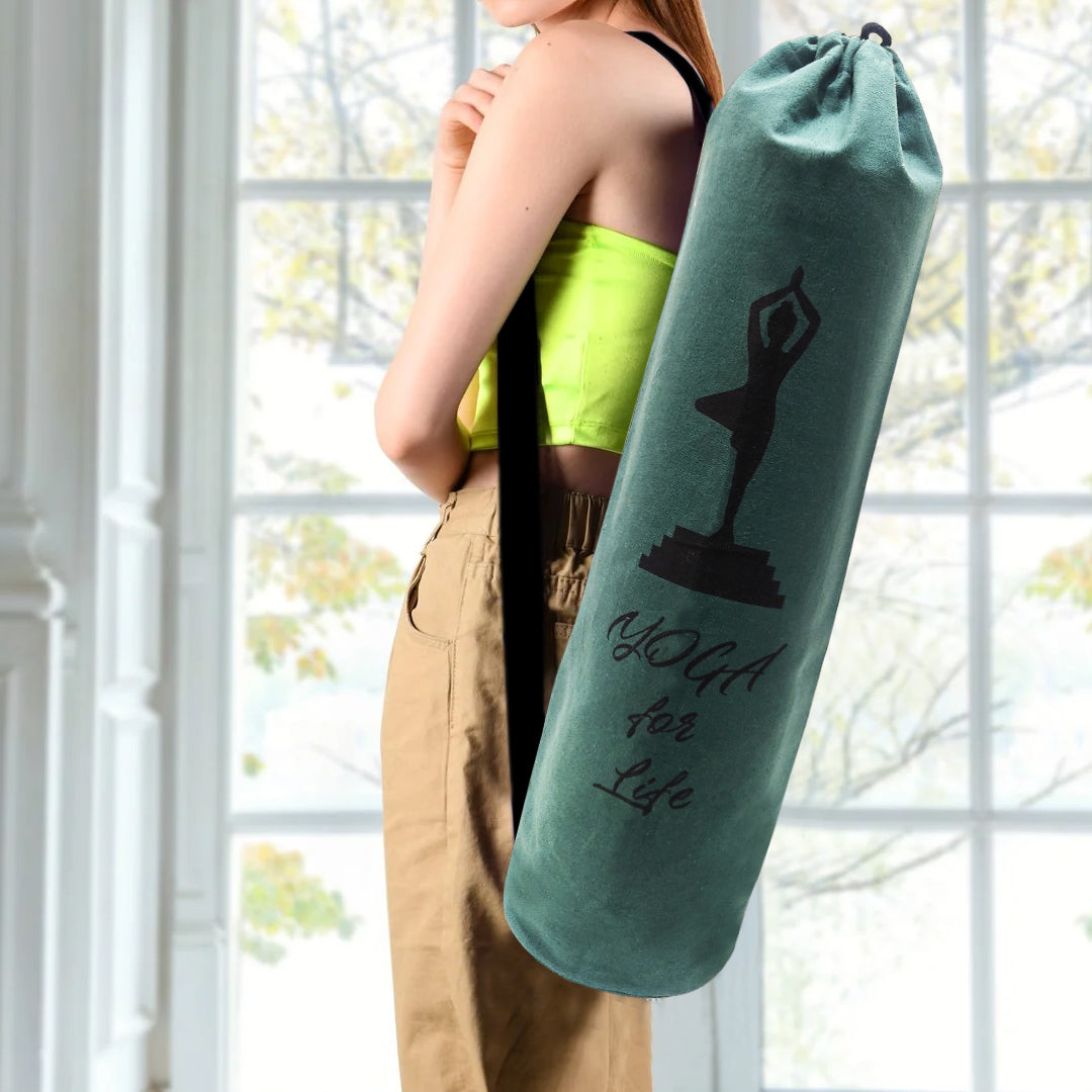 SLEEK AND VERSATILE YOGA MAT CARRIER WITH ADJUSTABLE STRAP