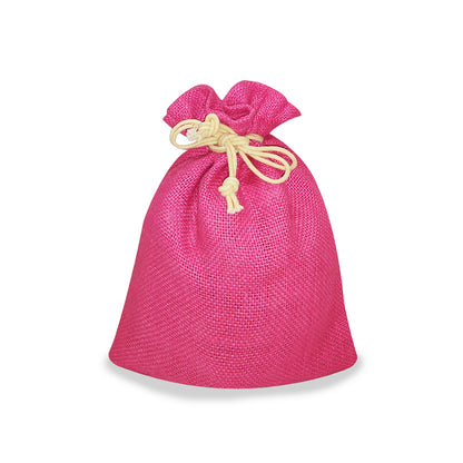 VIBRANT MULTICOLOR JUTE POTLI (Pack of 5)