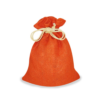VIBRANT MULTICOLOR JUTE POTLI (Pack of 5)
