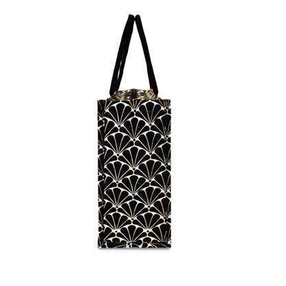 NOIR BLOOM TOTE: CLASSIC MEETS CONTEMPORARY