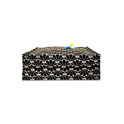 NOIR BLOOM TOTE: CLASSIC MEETS CONTEMPORARY