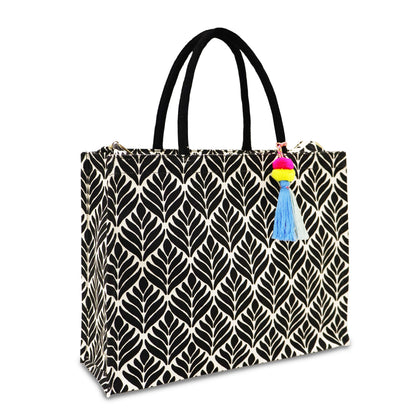MONOCHROME MUSE TOTE: CHIC. SECURE. STATEMENT.