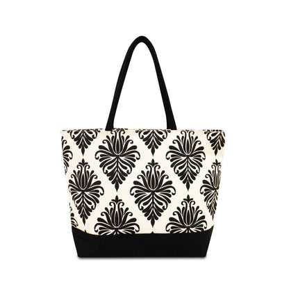 THE VINTAGE GRACE CANVAS TOTE BLENDS TIMELESS STYLE WITH DAILY FUNCTIONALITY