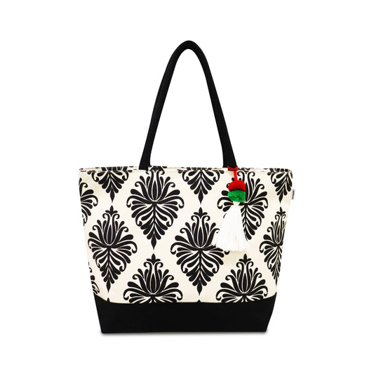 LEMON PRINT CANVAS BAG (Copy)