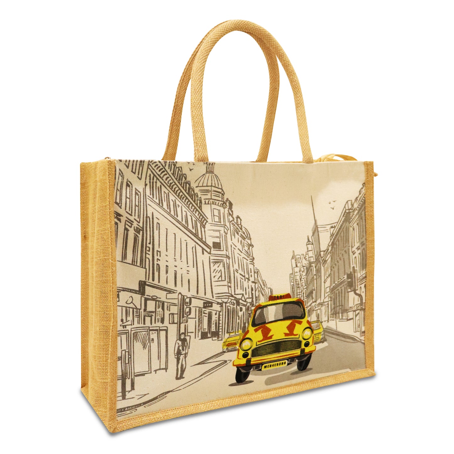 CITY OF JOY JUTE BAG: KOLKATA TAXI TALES