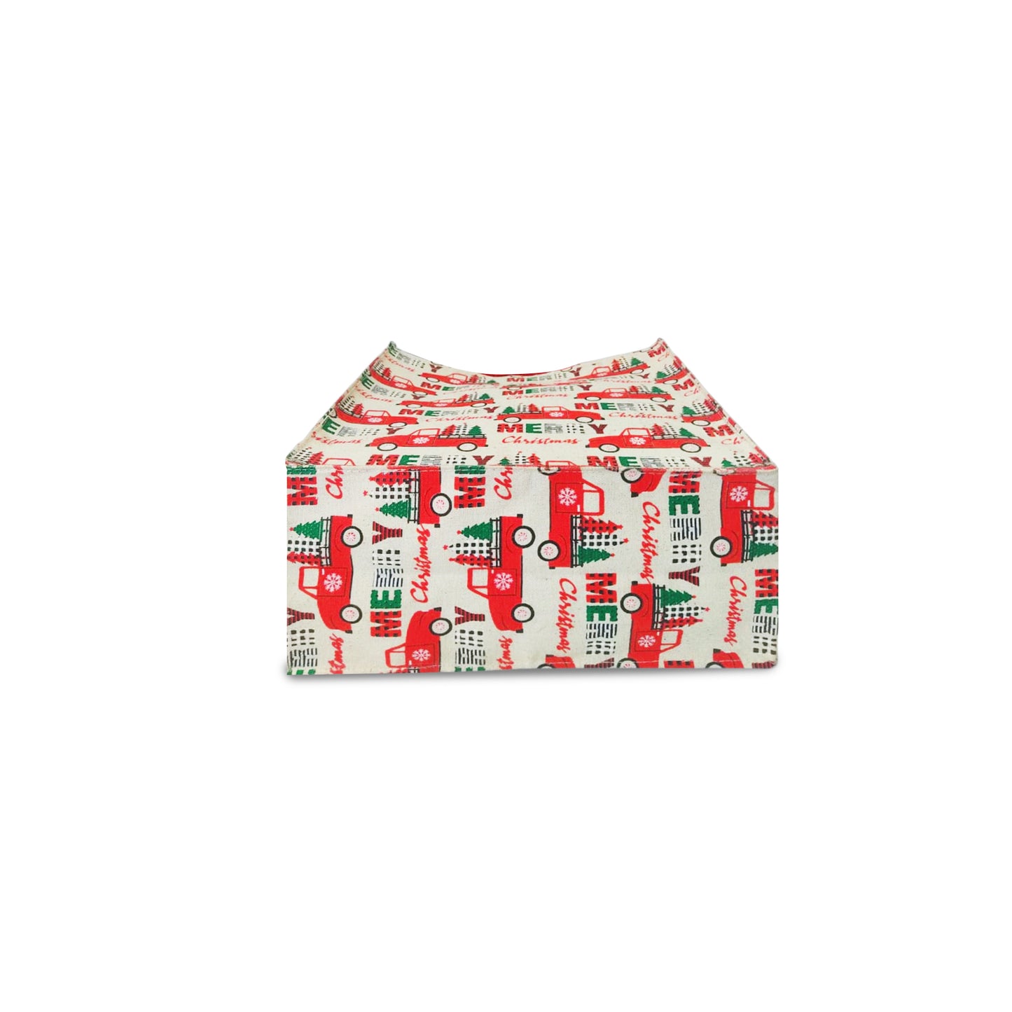 FESTIVE CHRISTMAS TOTE BAG – RED TRUCK - PACK OF 2
