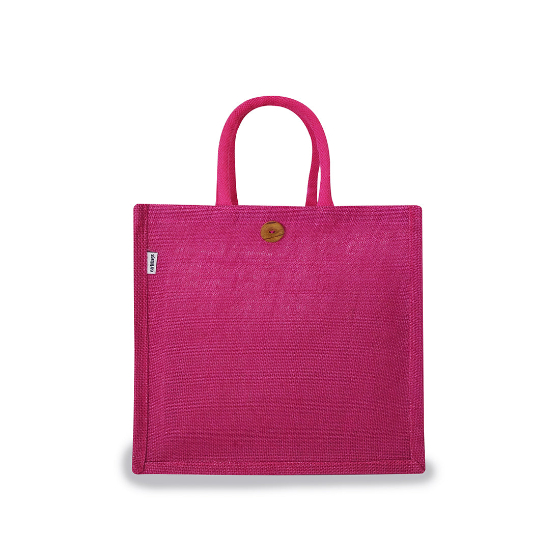 CLASSIC SOLID COLOUR JUTE BAG (Pack of 2)