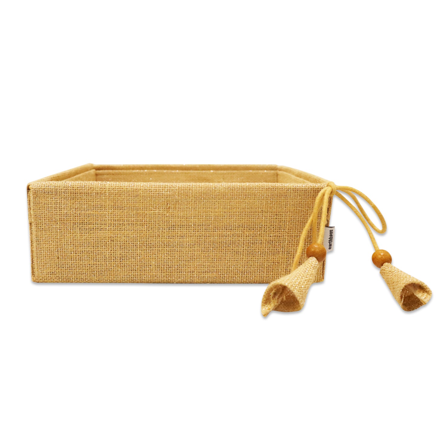 Natural Jute Tray For Fruits, Chocolates, And Decor