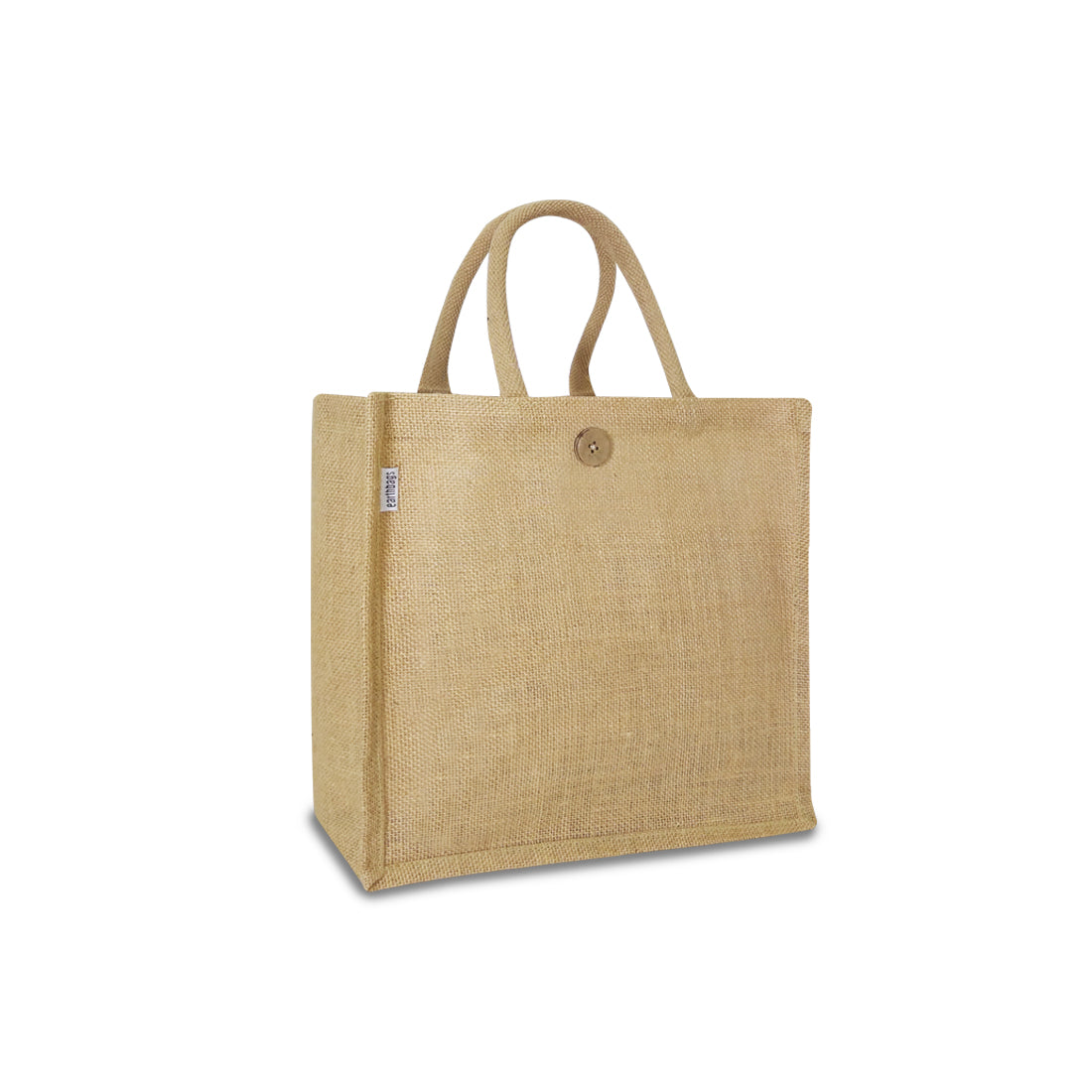 CLASSIC SOLID COLOUR JUTE BAG (Pack of 2)