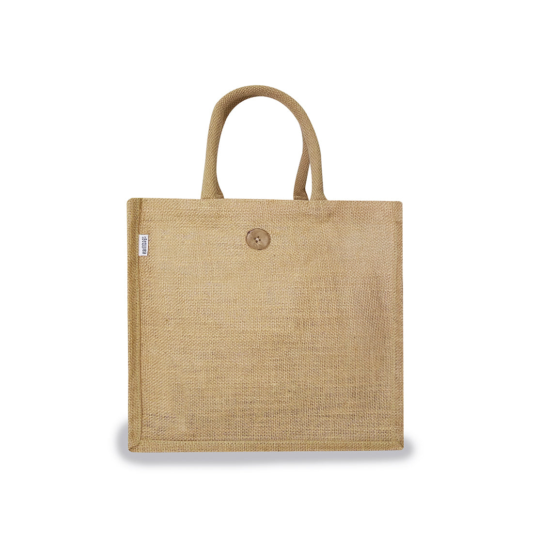 CLASSIC SOLID COLOUR JUTE BAG (Pack of 2)