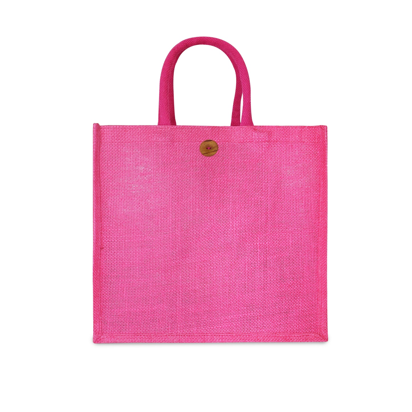 CLASSIC SOLID COLOUR JUTE BAG (Pack of 2)