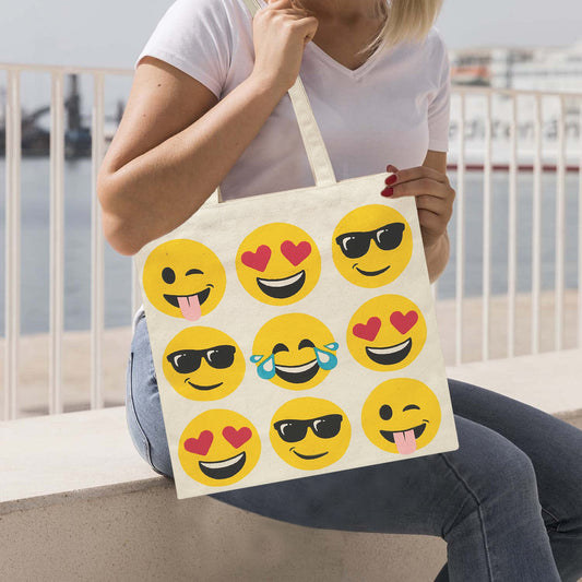 EMOJI EXPRESSION FLAT BAG