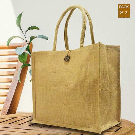 ORGANIC JUTE SHOPPER BAG
