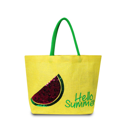 ELEGANT SEQUIN TOTE BAG