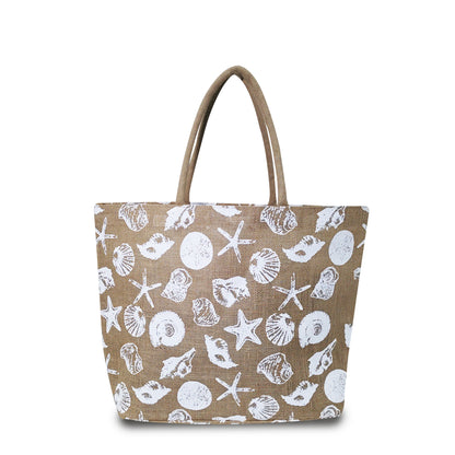 SEASHORE SPLENDOUR JUTE BAG