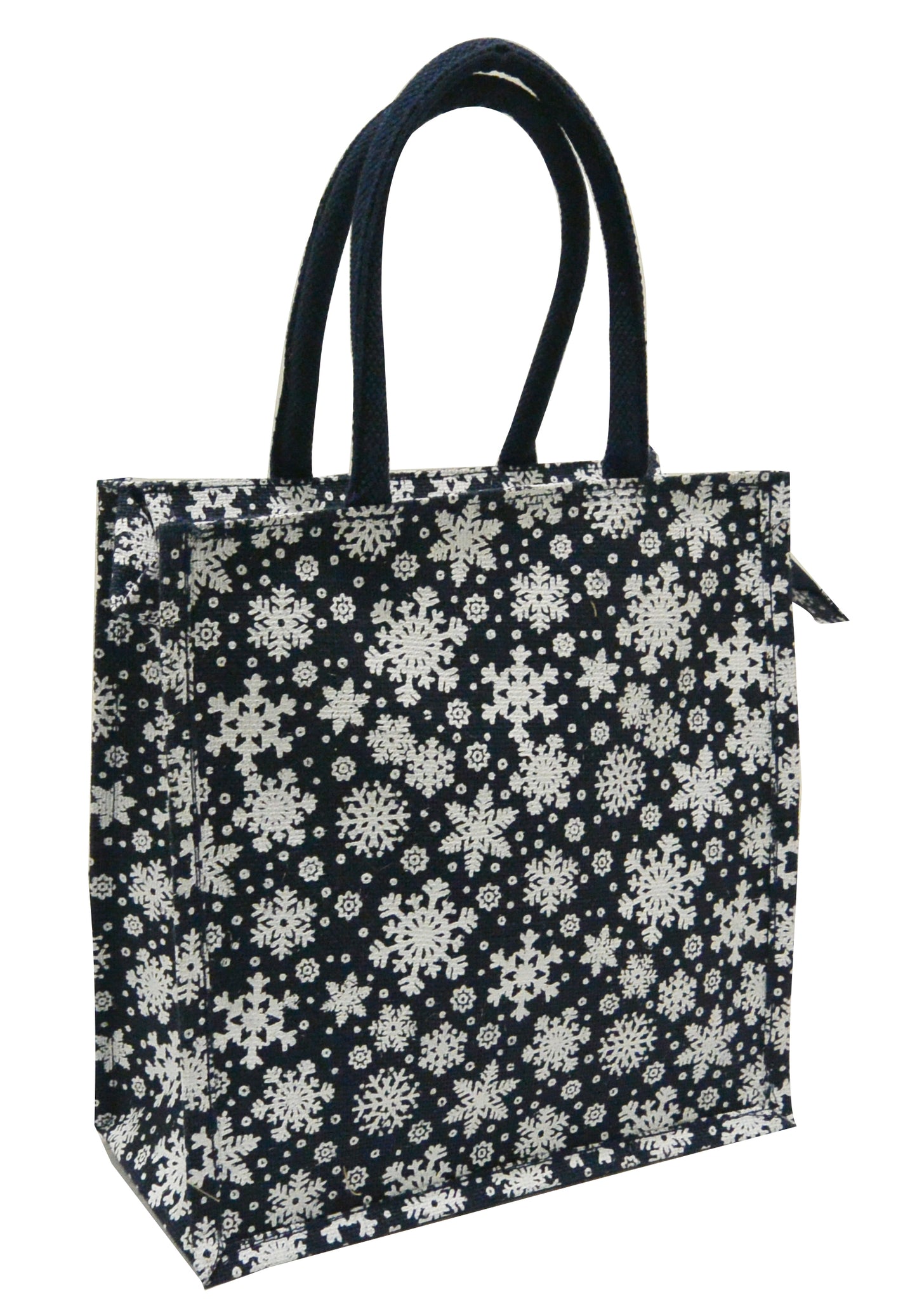 EARTHBAGS SNOWFLAKE LUNCH BAG WITH ZIPPER