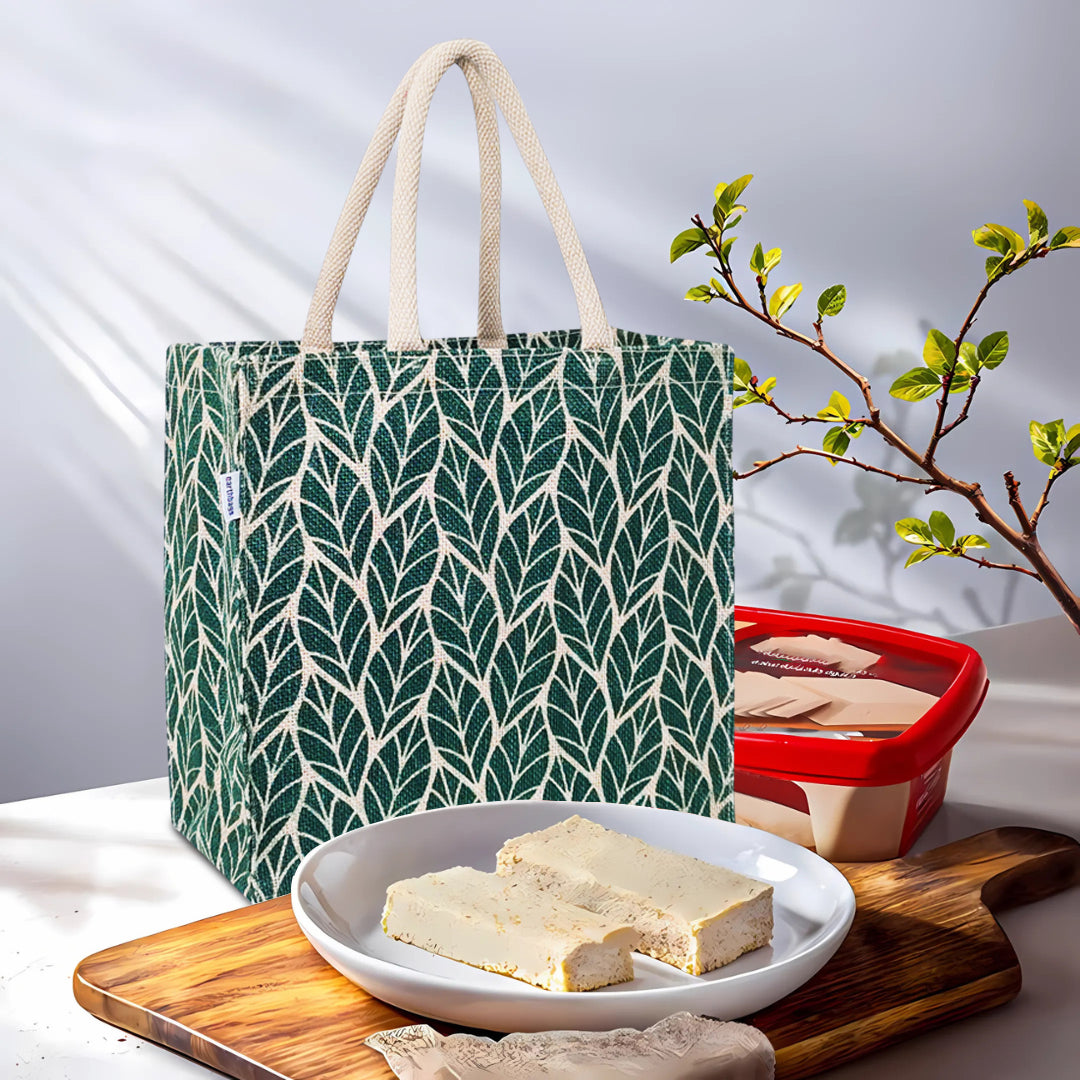 SUSTAINABLE STYLE: VERDANT JUTE BAG