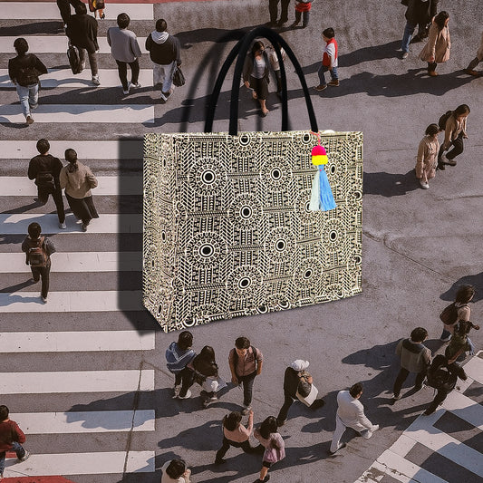 NOMADIC SPIRIT BAG: BLACK & WHITE