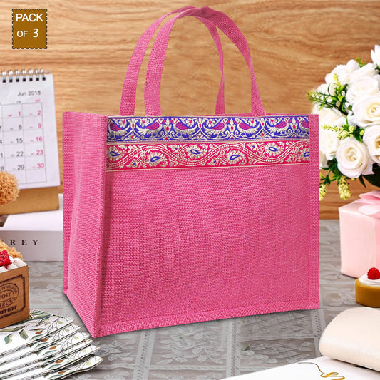 GRACEFUL LACE WEDDING BAG- Pack of 3