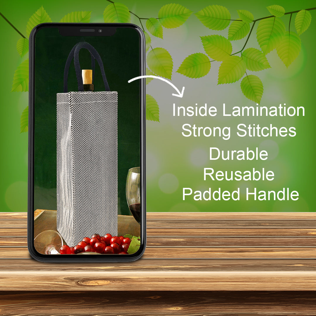 PATTERNPERFECT BOTTLE BAG - PACK OF 2