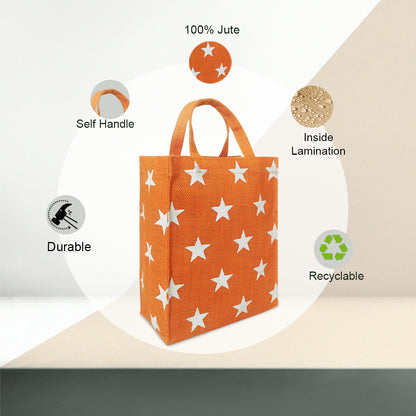 STARLIT ESSENCE JUTE GIFT BAG- PACK OF 2